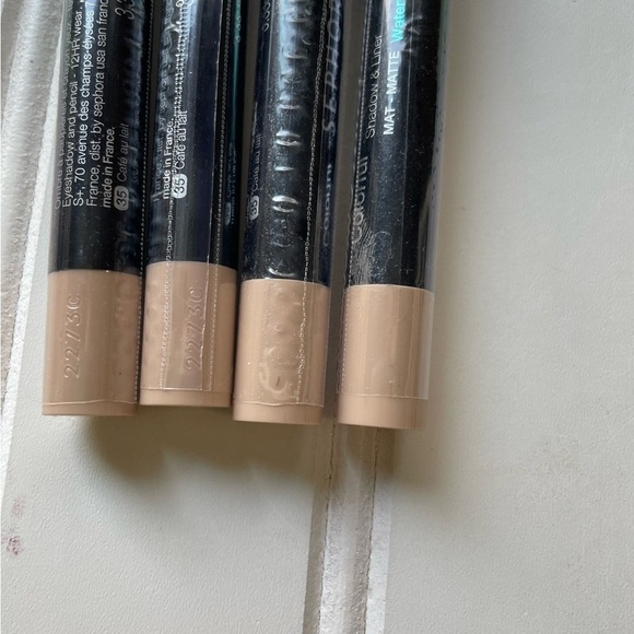 Sephora Colorful Shadow And Liner Pencil Crayon 35 Cafe Au Lait Sealed Set Of 4 - Picture 7 of 11